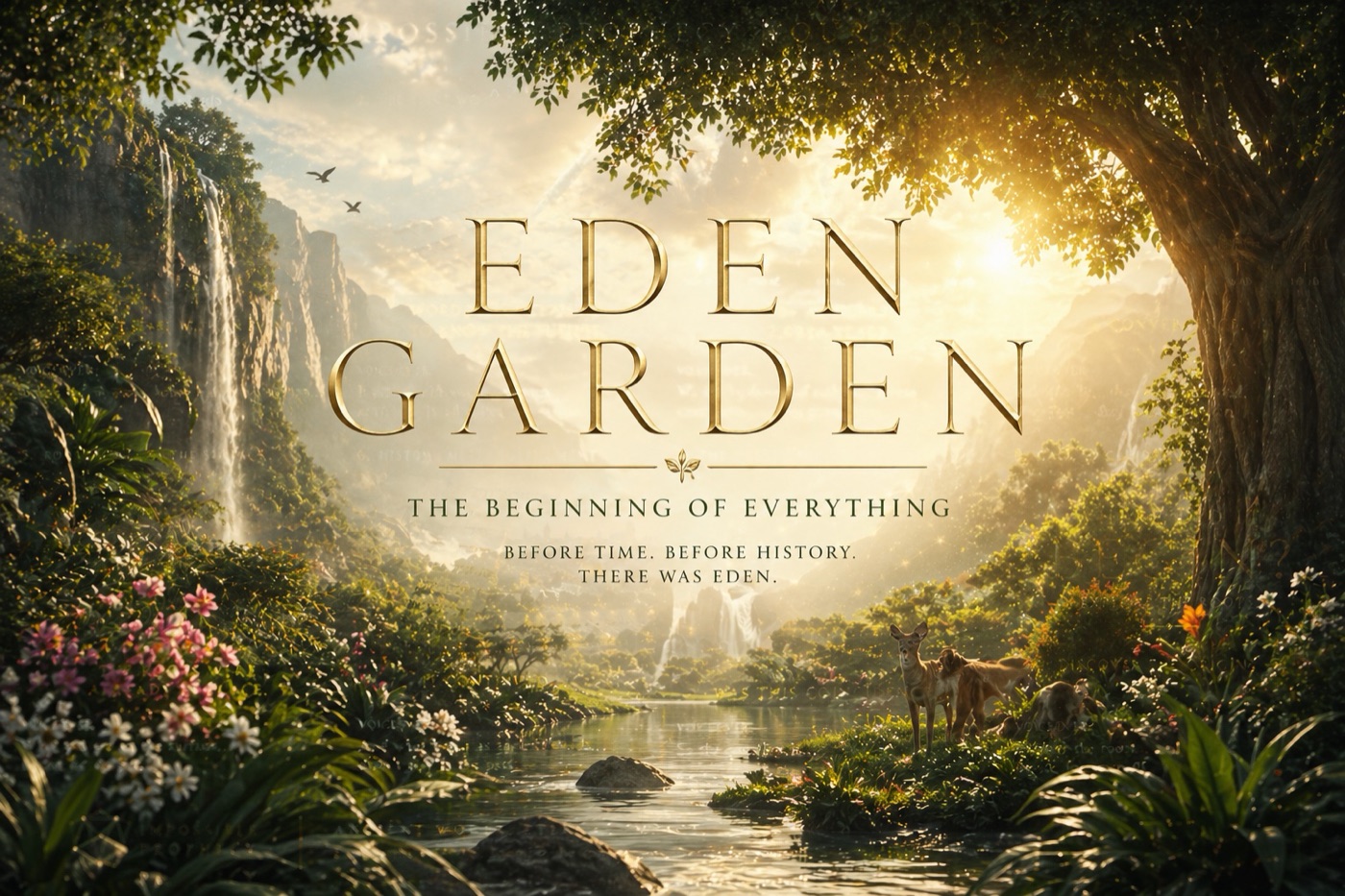 Eden Garden: The Beginning of Everything. Before time. Before history. There was Eden.